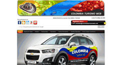 Desktop Screenshot of colombiaturismoweb.com